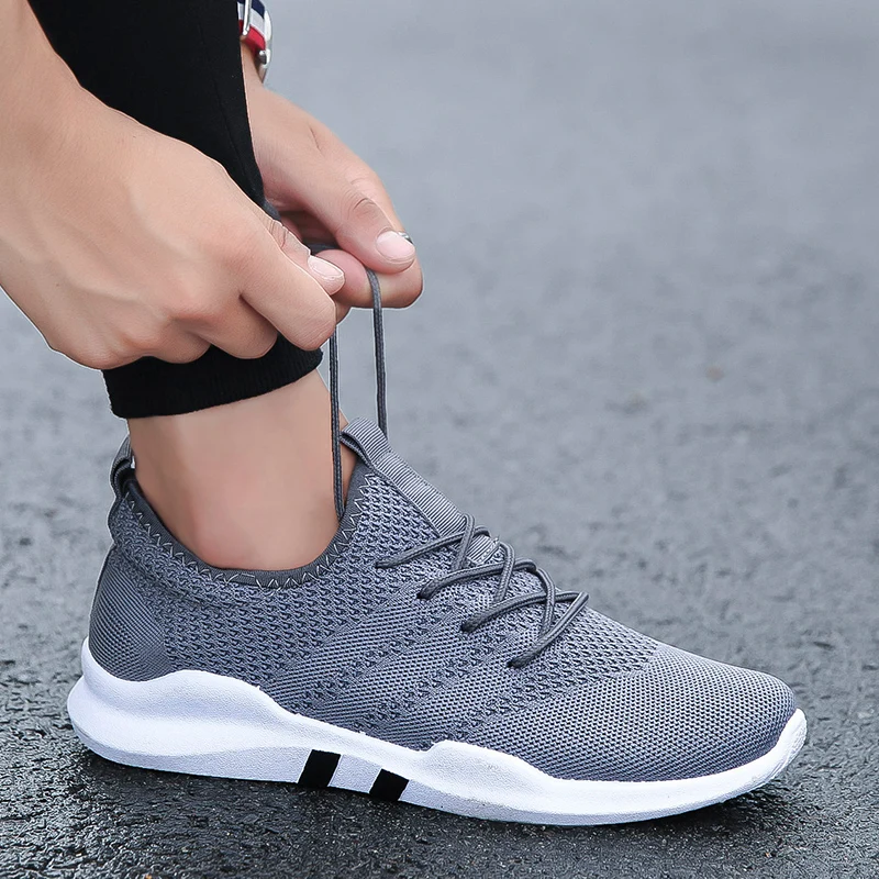 Men's Breathable Running Shoes 47 Large Size Fashion Lightweight Couple Sneakers 46 Casual Outdoor Mens Jogging Sports Shoes