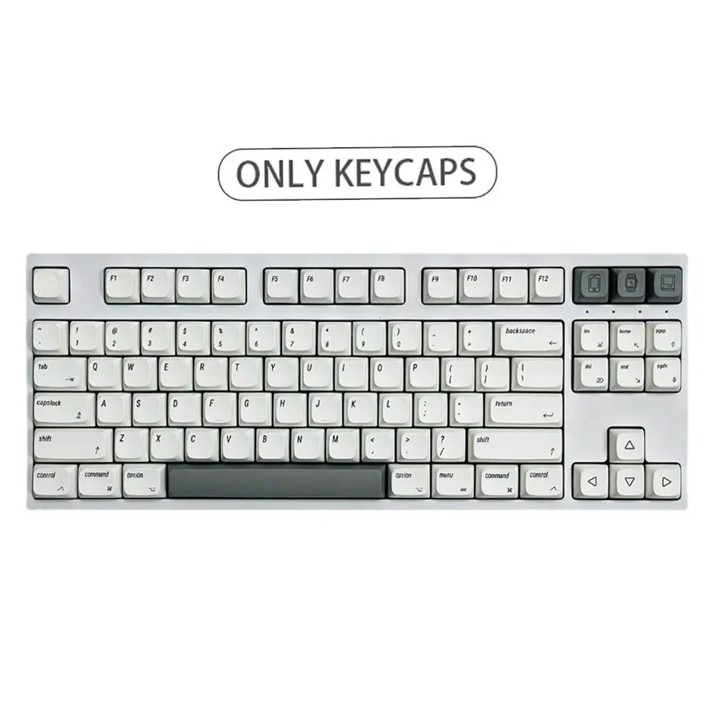 

XDA PBT колпачки клавиш английский/японский/русский/Корейский 127 клавиш/Набор для механической клавиатуры MAC колпачок клавиш Сделай Сам механическая клавиатура на заказ