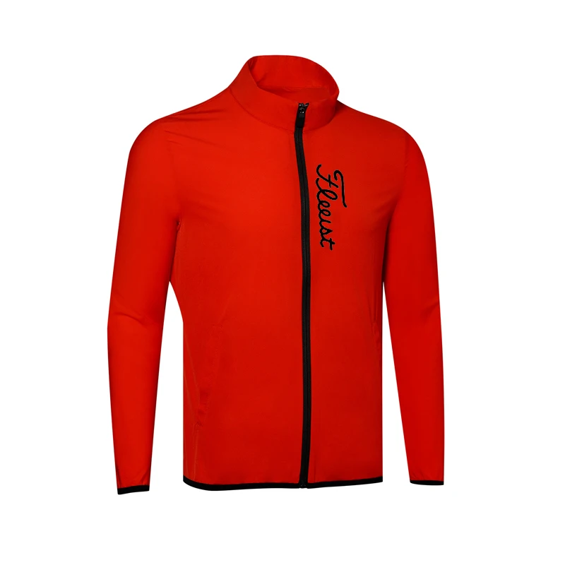 2023 New Golf Clothing Men's Autumn and Winter Windproof Jacket Windbreaker Breathable, Fast Drying and Sweat Wicking Outdoor