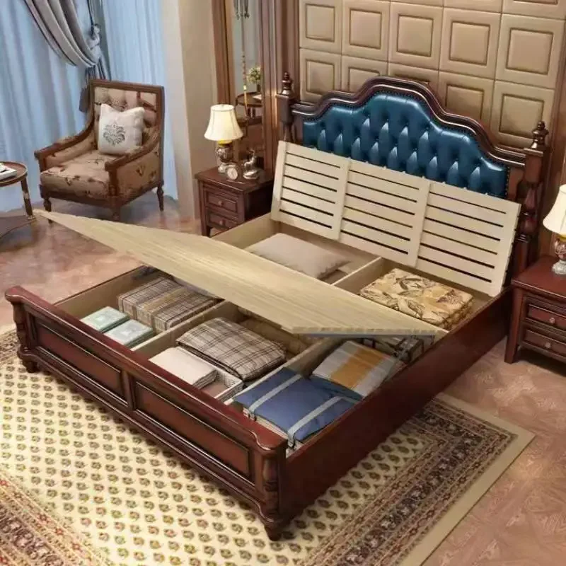 Ящики в европейском стиле для хранения кровати изголовье Роскошная рамка