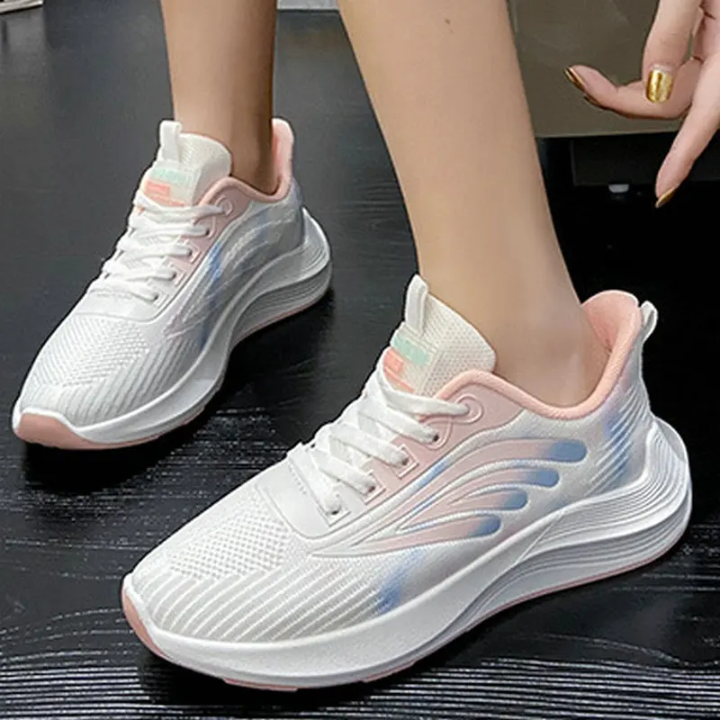

2023 Running Shoes for Woman Spring Sneakers New Mesh Breathable Women Tennis Sports Casual Shoes For Female Sapato Feminino
