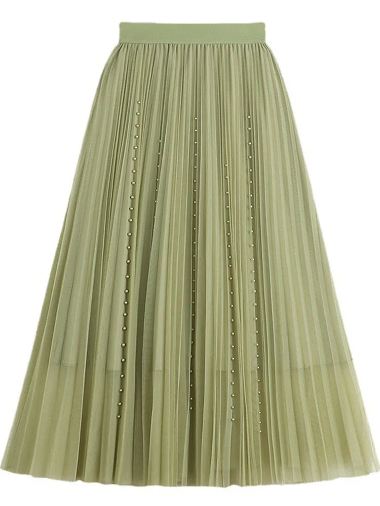 

Юбка женская трапециевидная до середины икры, с высокой талией