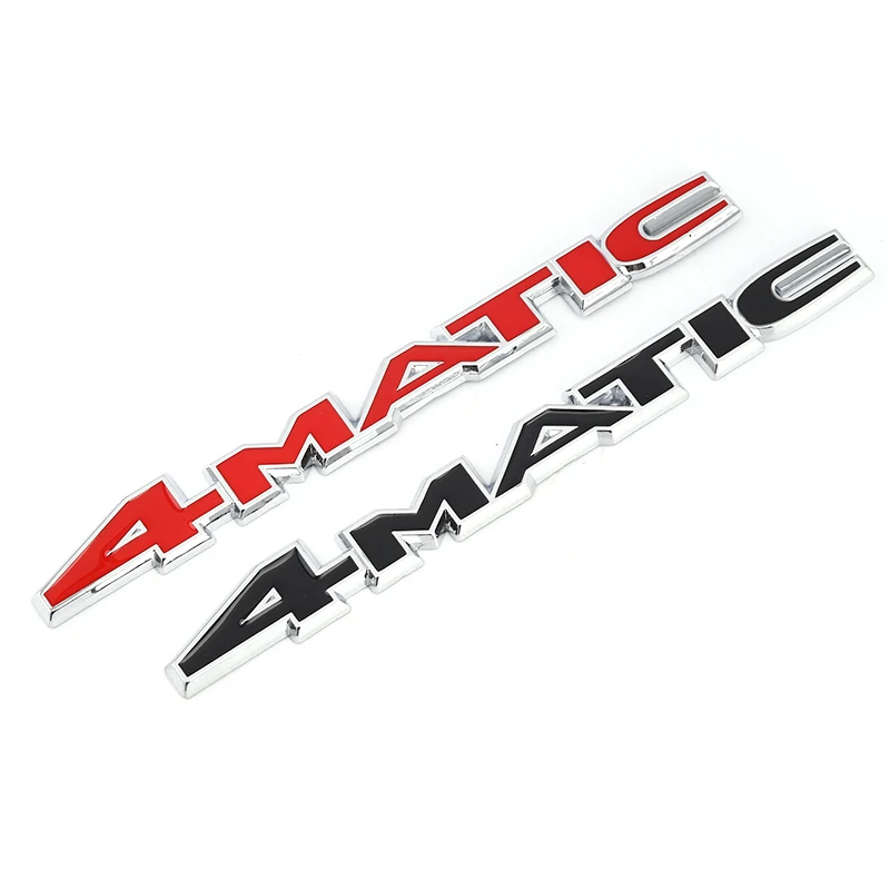 

3D 4Matic Logo Car Rear Emblem Decals Badge Sticker for Mercedes Benz W117 Cla45 W205 C63 W212 E63 W207 W176 A45 X156 Gla45 AMG