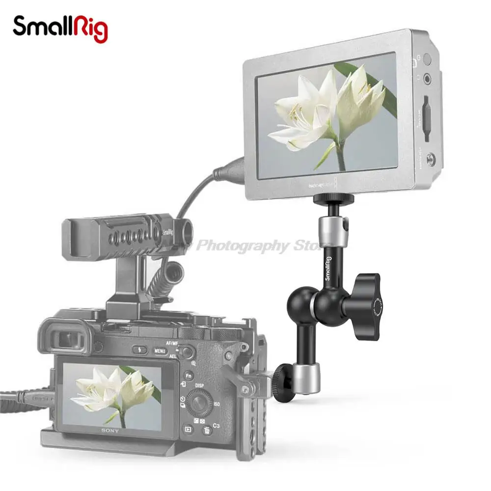 

SmallRig DSLR камера Magic Arm 5,5 дюймов Шарнирный рычаг с резьбой 1/4 для ЖК-монитора светильник