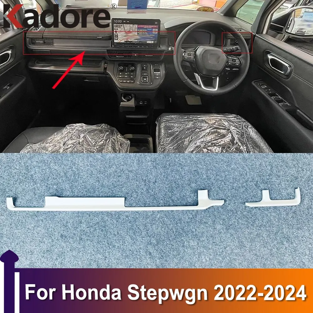 

For Honda Stepwgn 2022 2023 2024 Interior Accessories Center Console Trim Instrument Strip Car Styling RHD