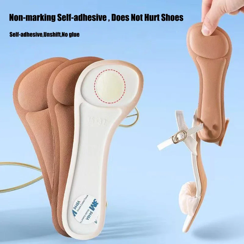 Самоклеящиеся стельки для сандалий на высоком каблуке женские удобные