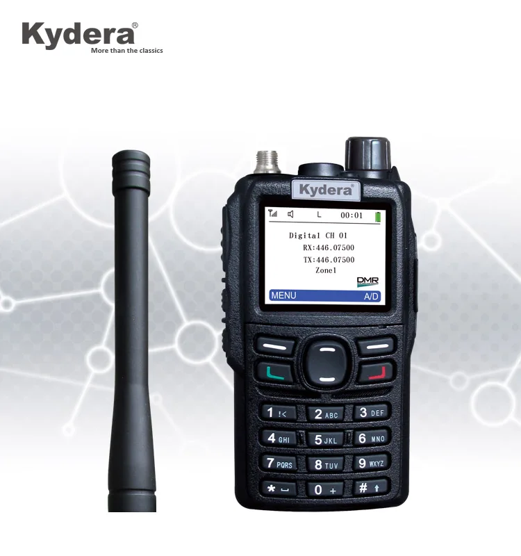 НОВЫЙ портативный двусторонний радиоприемник TDMA DMR KYDERA DM-850 Портативный