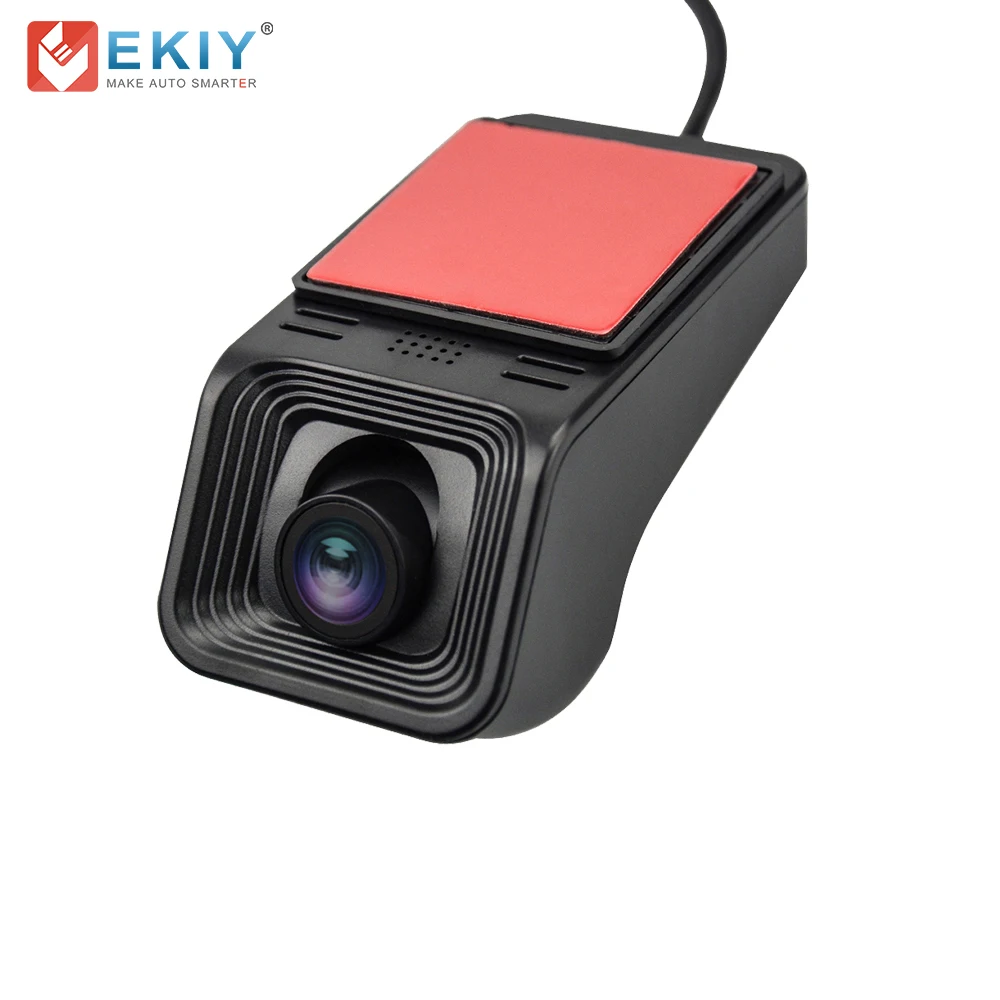 EKIY USB ADAS Parking Monitor Recorder Car DVR HD 720P Dash Cam Camera For DVD Android Radio Player Navigation System