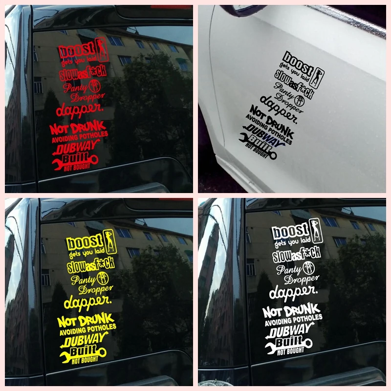 

Автомобильные виниловые наклейки JDM