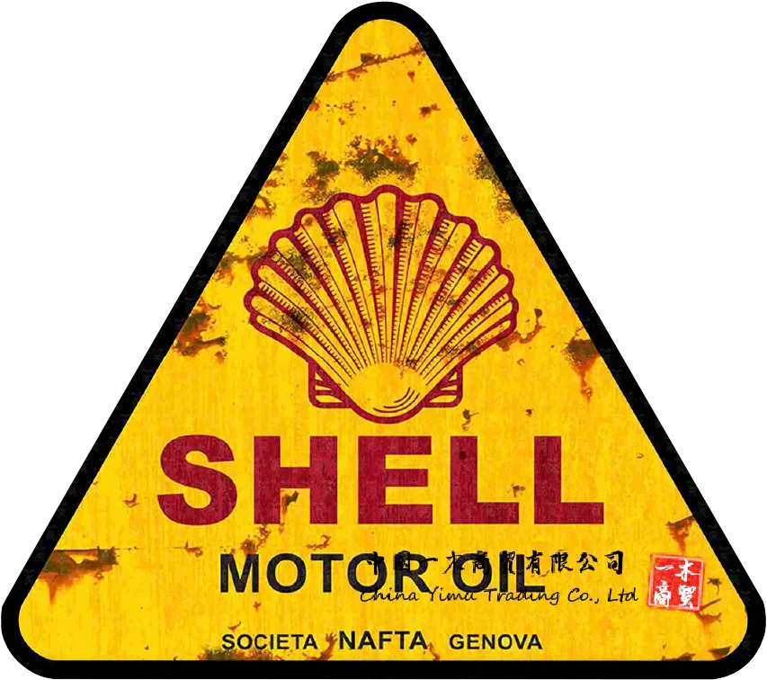 

Motorcross Decal Suitable for Cut-it Folientechnik & Design Vintage Aufkleber Ca Shell Oil Oldtimer Old School V8 Retro Sticker
