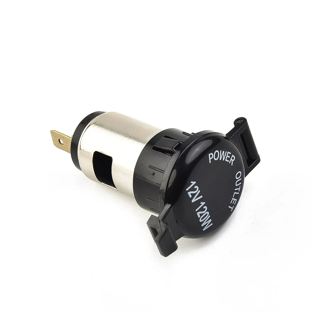 

Cable Power Lighter Socket Outlet Plug 100cm Wire Car 120W 12V Adapter Black Car Lighter Charger Cigaret Fuse USB