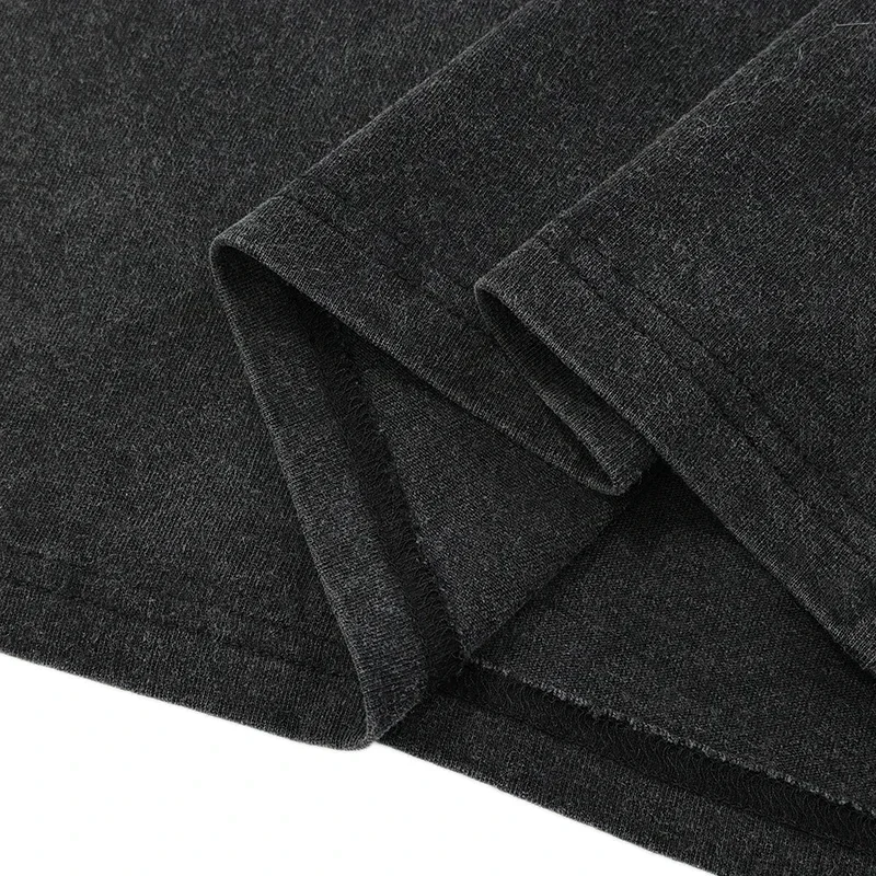 Мужская Футболка Оверсайз В Стиле Хип-хоп Хлопковый Теннисный Топ С Винтажным