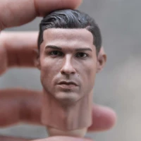 16 male soldier football star ronaldo head sculpture model accessories fit 12 action figures body in stock