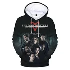 Новинка 2022, толстовки с капюшоном Shadowhunters 3D, уличная одежда с принтом фильма, пуловер оверсайз с длинным рукавом, мужская и женская модная толстовка, свитшоты