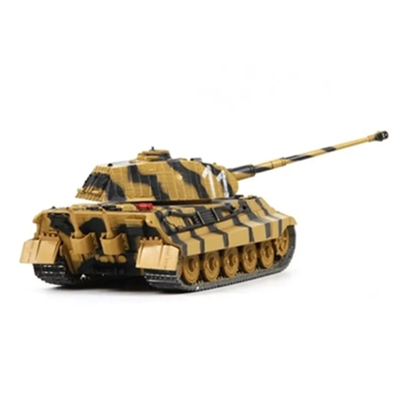 1:35 Scale Model World War II German Tiger King Tank Main Battle Tank Metal Diecast Toy Collection Display Decaration For Child