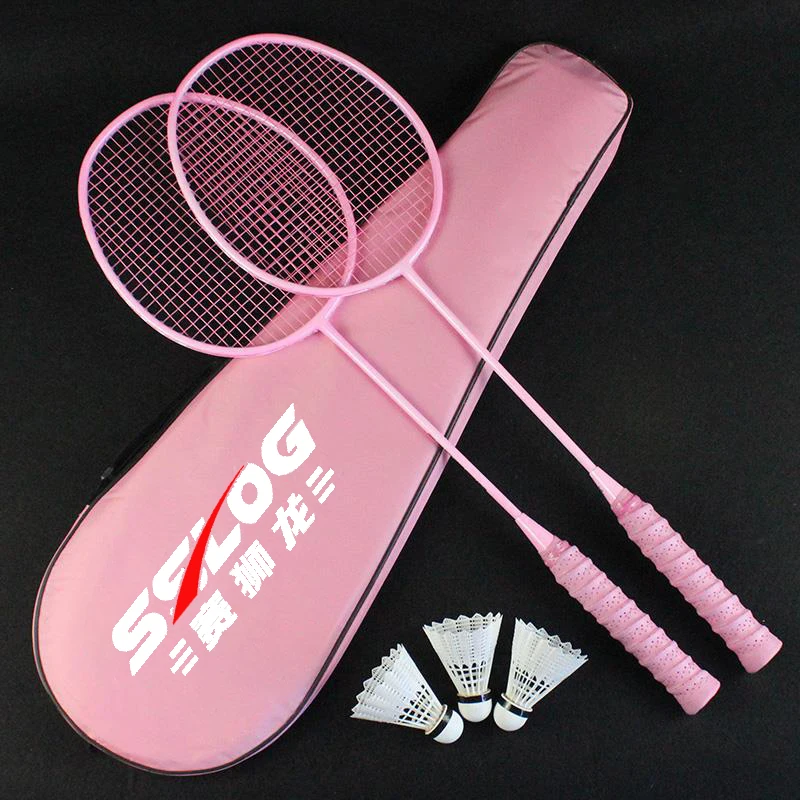 

Factory wholesale ultra light durable Play 4U 5U different color custom logo rackets badminton carbon graphite ball badminton ra