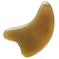 natural ox horn gua sha board gouache scraper face massager facial lift neck body scraping massage beauty tools physical therapy
