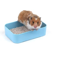 hamster pee toilet box clean litter tray rat house for pets sauna room small pet hamster toilets bathroom guinea pig accessories