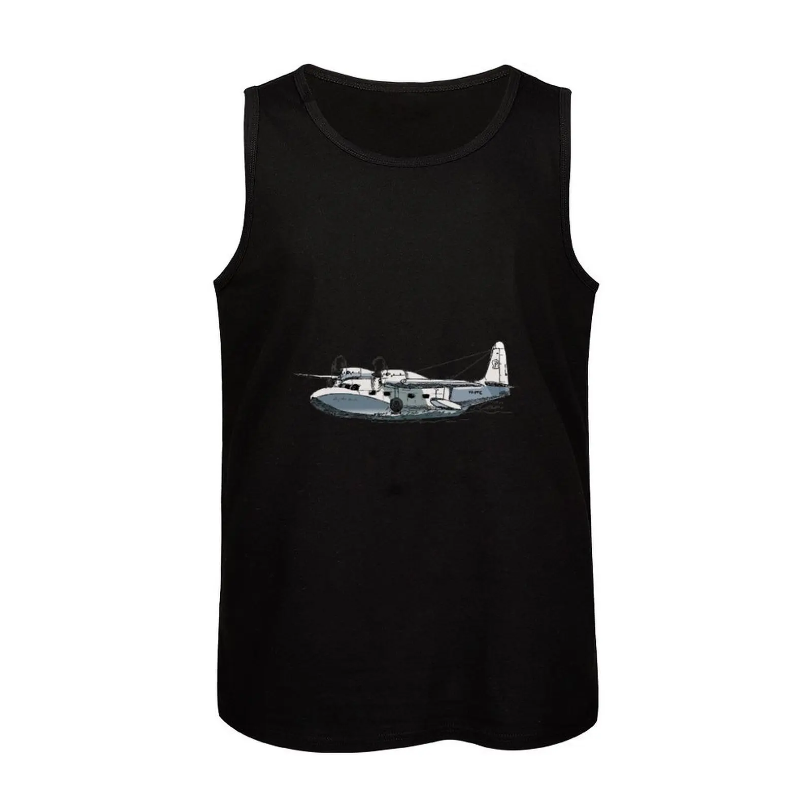 Grumman Mallard Daniel Bolton Flying Boat Tank Top летние мужские топы Мужские майки без рукавов