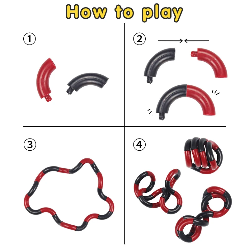 Новинка разные антидавление витая веревка детская деформационная игрушка для