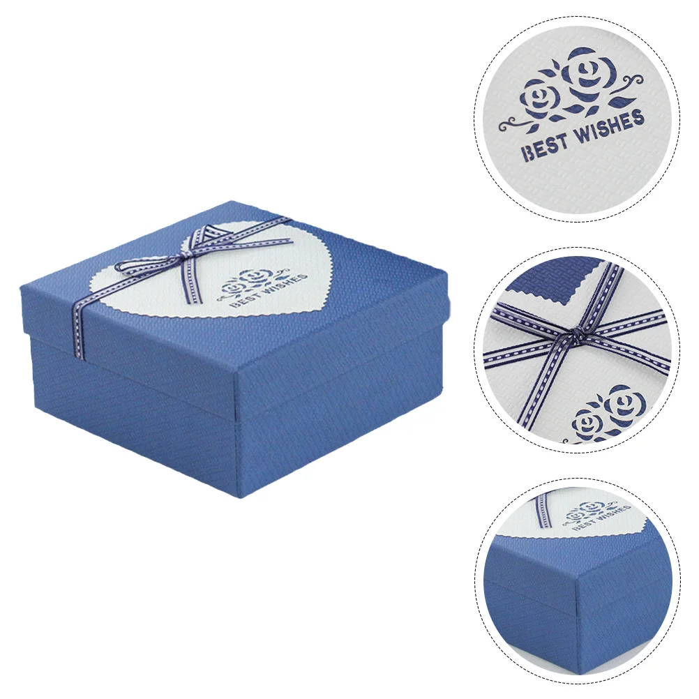 

Festival Bowknot Box Gift Wrapping Box Storage Box Birthday Gift Packing Box