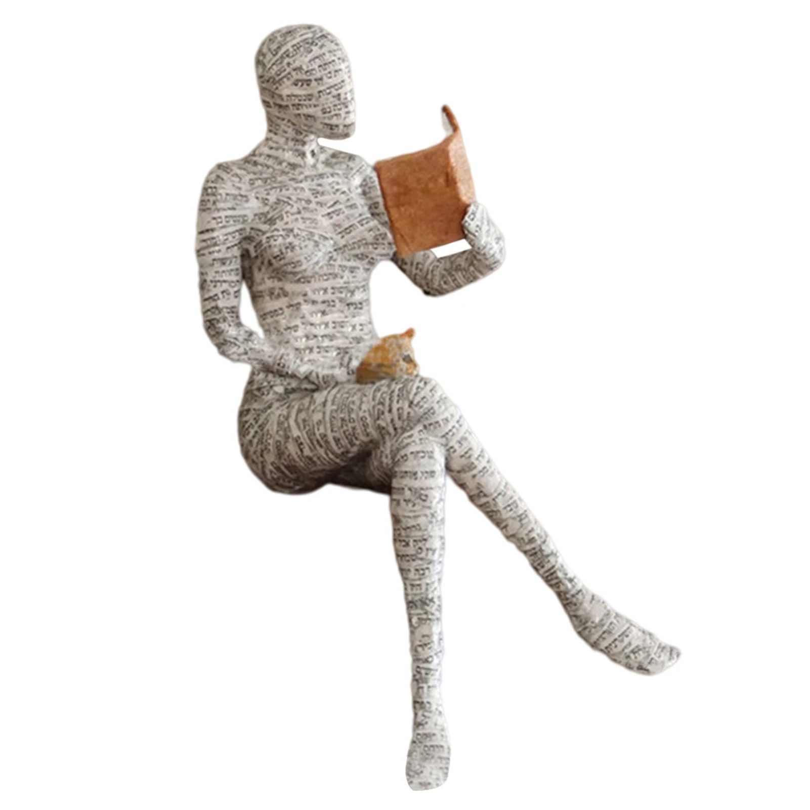 

Reading Woman Figures Pulp Woman Reading Bookshelf Decor Pulp Woman Reading Bookshelf Decor Handmade Abstract Sculptures Modern