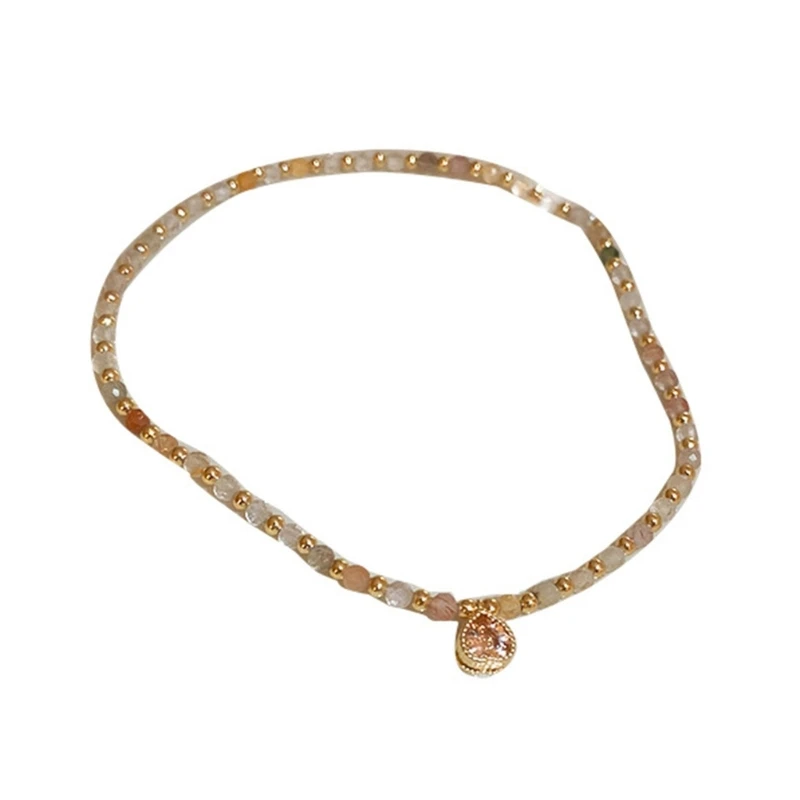 

Heart Pendant Bracelets Boho Anklets Cute Summer Beach Jewelry for Women Girl