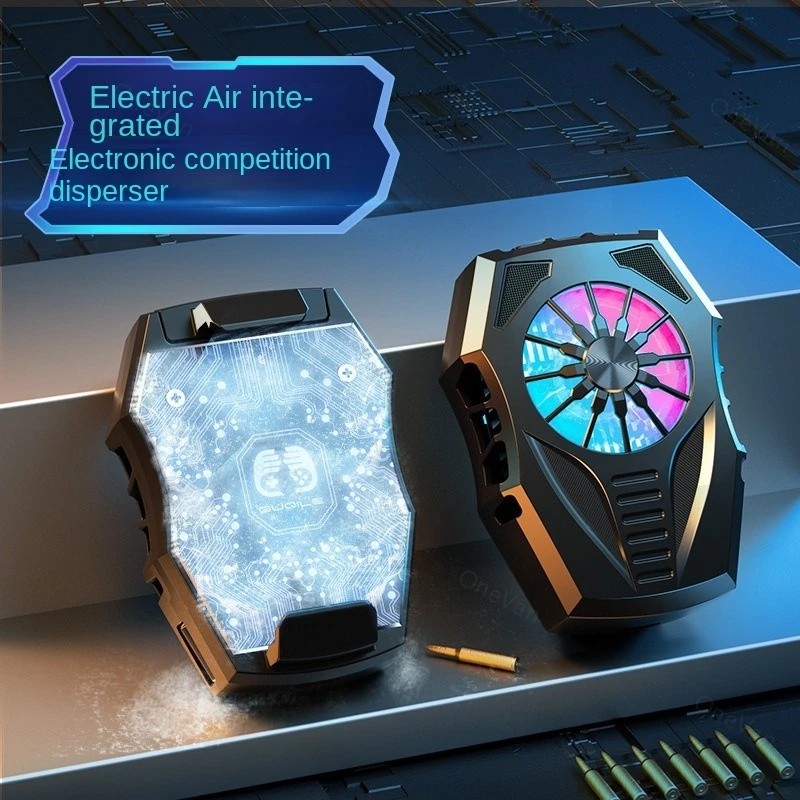

High Power Semiconductor Mobile Phone Cooler Air-cooled Cooler for Cell Phone Support 40W Fast Charge Cooling Clip Game