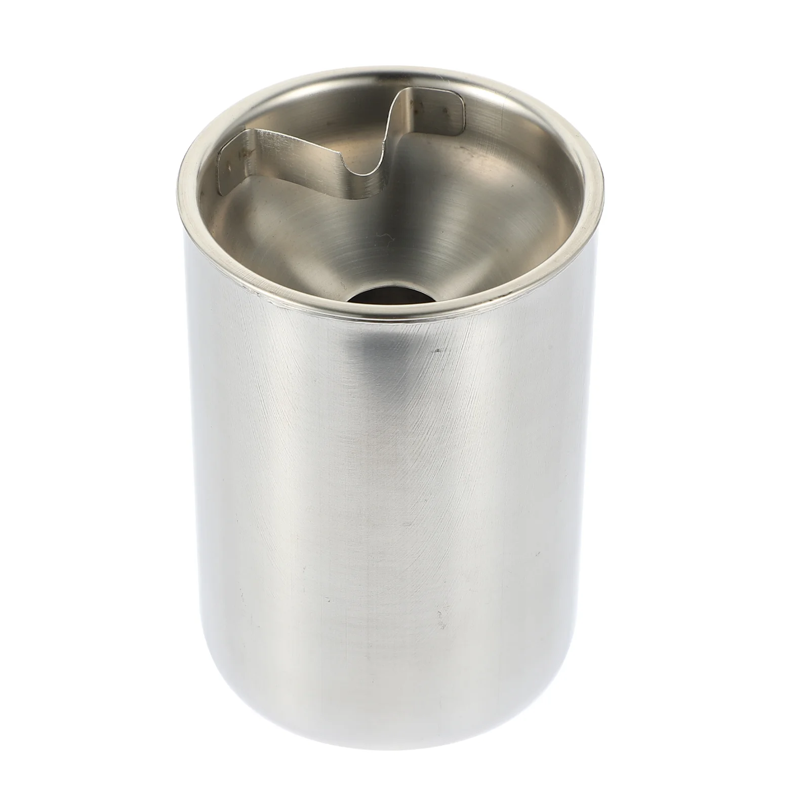 

Ashtray Ash Holder Lid Ashtrays Tray Cigar Windproof Stainless Steel Container Metal Car Smell Smokeless Decorative Proof