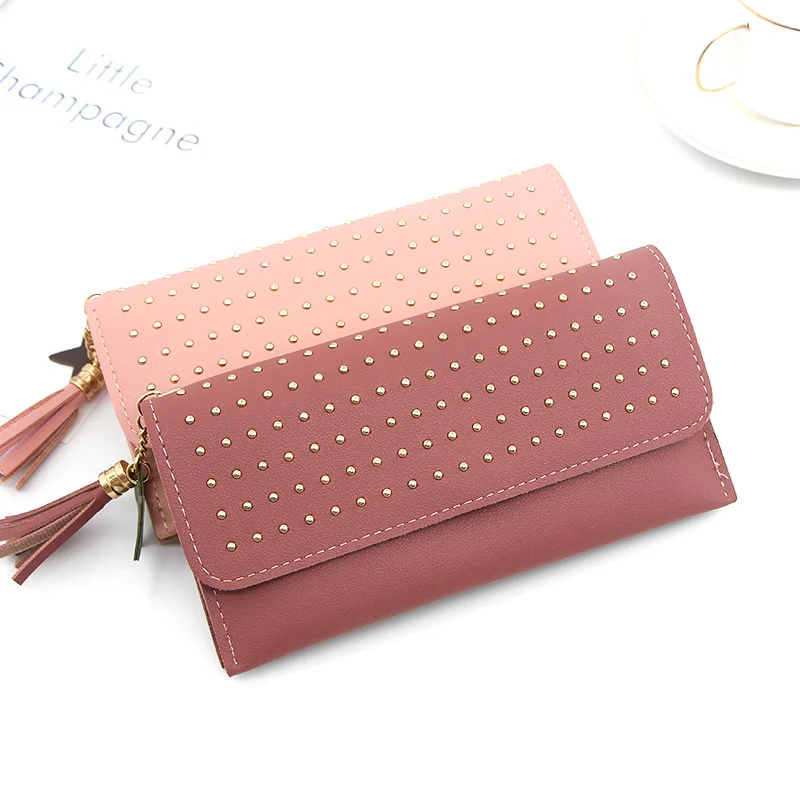 

Новинка Женский Длинный кошелек для отдыха смена атмосферы банковские карты сертификат кошелек сумка