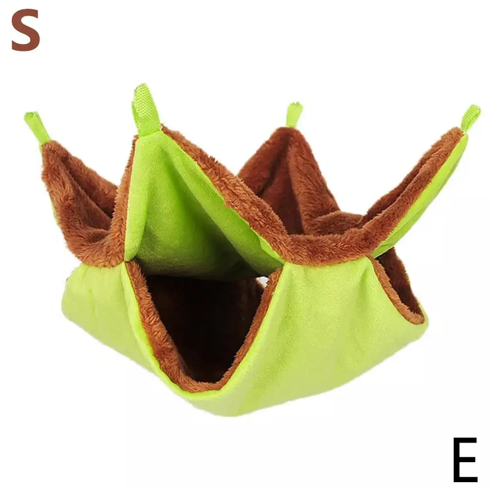 Сахарный гамак двухслойный дизайн зимний теплый маленький питомец спальная