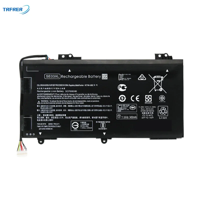Аккумулятор Se03xl портативный для HP Pavilion 14 al028tx al029tx al127tx al107ne al102tx hstnn lb7g ub6z TPN
