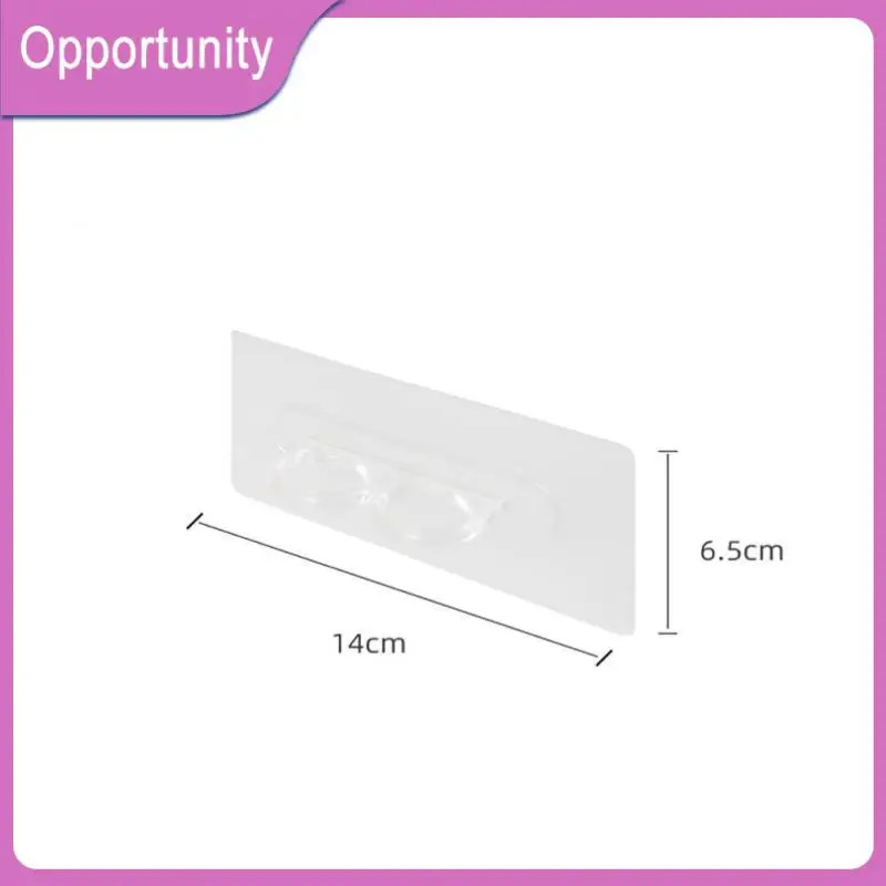 

Multifunctional Household Ring Hanger Wall-mounted Shelves Hanger Shampoo Bottle Shelf Double-hole Free Punching Load-bearing
