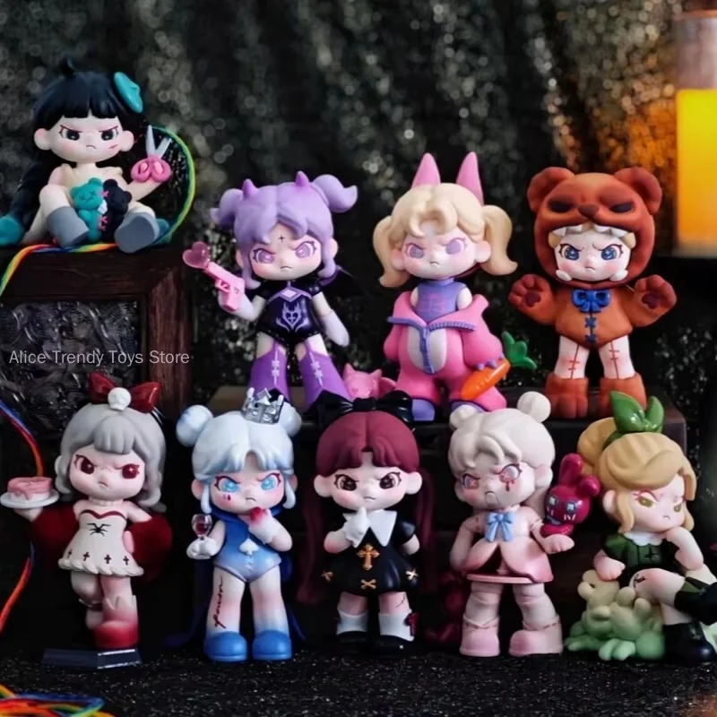 Фото Dora An Ideal World Series: Модные игрушки-сюрпризы в закрытой упаковке, коллекционные фигурки, украшения, мультяшные арт-игрушки №4