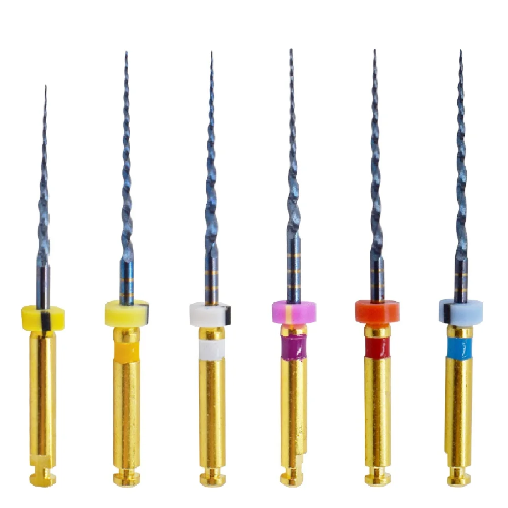 6 Шт. Стоматологические Файлы Для Корневых Каналов Sx-файлы Термоактивация 25 Мм