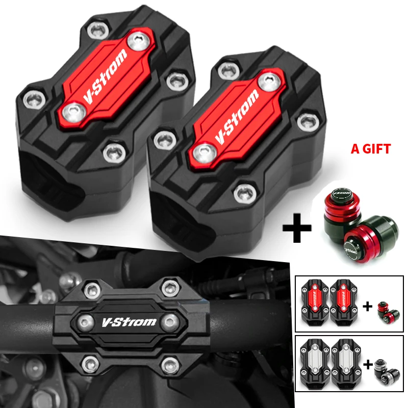 

For Suzuki v strom 650 V-Strom 650 vstrom 1000 1050/xt DL250 DL650 dl1000 motorcycle engine bumper protection block accessories