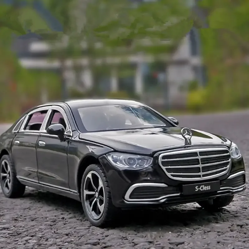 Модель автомобиля Maybach S400 из сплава 1:22 металлическая Игрушечная модель со звуком