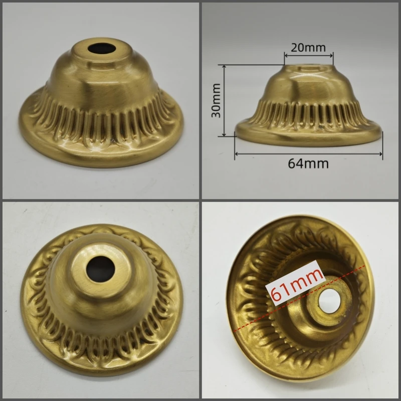 

Латунный масляный герметичный держатель лампы Calla&Allan
