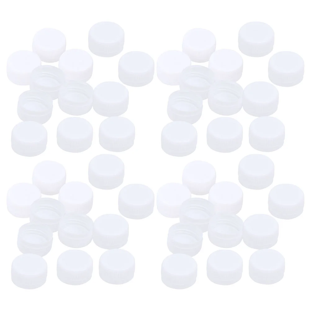 

200 Pcs Juice Protective Bottle Lids Cap DIY Crafts Plastic Cover Making Caps Drinking Home Replacement