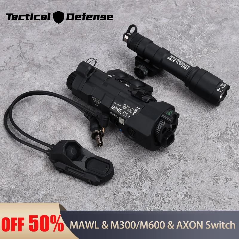 Нейлоновый фонарик Surefir M600 M300 оружия тактический индикатор прицела для охоты