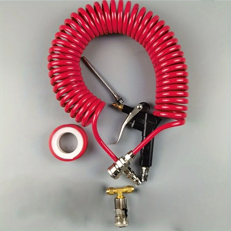 

Пневматический продувочный пистолет для сиденья красный