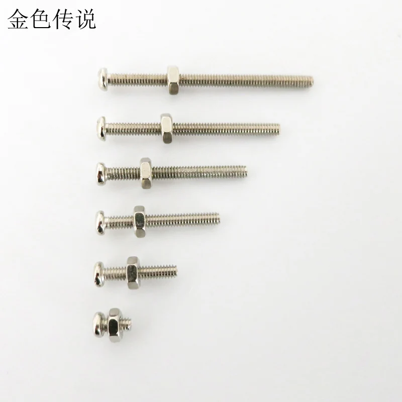free shipping M2 long screws, high strength bolts high strength screws, M2 bolts, nuts, model screws set.