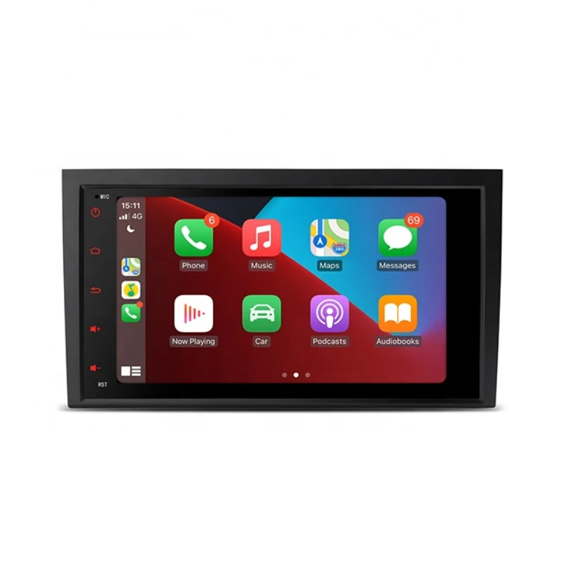 

8 inch Car Touch Screen Stereo Android With Built-in Worldwide 4G Module Dual WiFi Support 1920*1080 AHD Camera For AUDI / SEAT