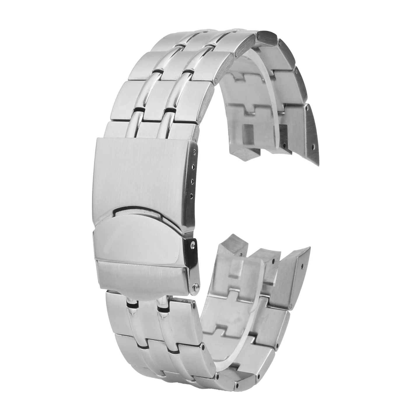 Для Swatch YRS403412402G: специальный ремешок для часов, 21 мм, с изогнутым вырезом, из нержавеющей стали, мужской металлический ремешок для часов, аксессуар. (art.: 3920d9ef64bcb) - 3920d9ef64bcb