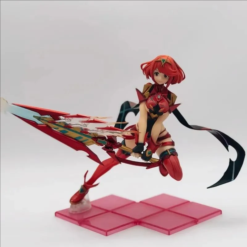 21 см Xenoblade Chronicles 2 Pyra и Mythra, фигурка девушки, модель, статуя, коллекция для мальчиков, украшение для рабочего стола, орнамент, игрушки, подарки (art.: 3920ceddfc8a8) - 3920ceddfc8a8