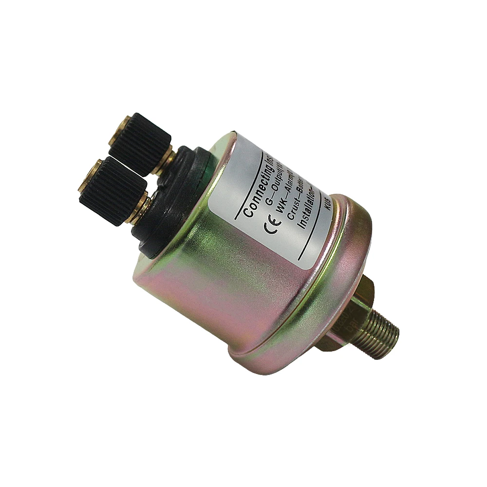 Sensor mecânico npt1/4 npt1/8 m10 * 1 da pressão do óleo da barra 0-5 de kus/0-10 para o calibre de pressão
