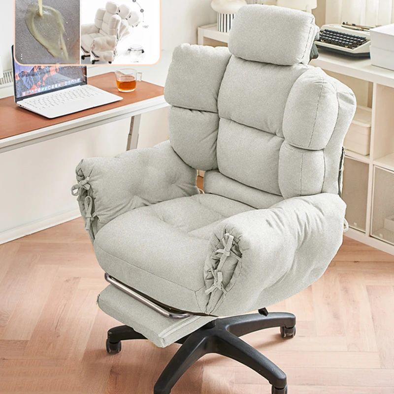 

Офисное кресло для игр в скандинавском стиле, эргономичное Роскошное дизайнерское кресло для поддержки шеи, поддержка поясницы, игровая офисная мебель