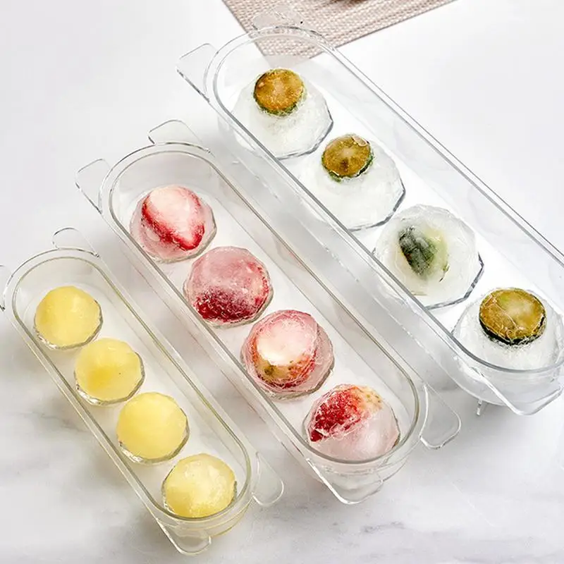 

Ice Cube Molds For Cocktails Crystal Clear Whisky Cocktail Vodka Ball Reusable Bar Party Kitchen Ice Box Ice Cream Maker Tool