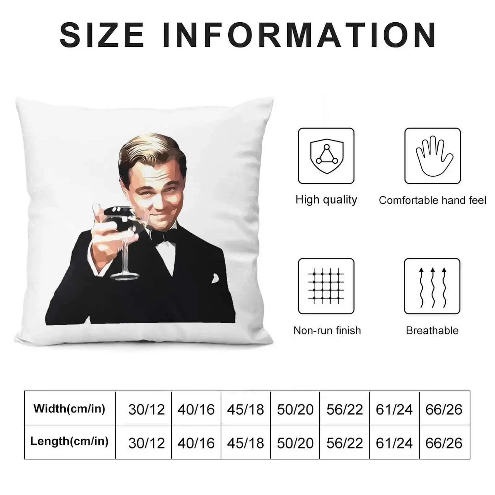 Декоративная подушка The Great Gatsby Leonardo Di Caprio чехлы для диванов подушек