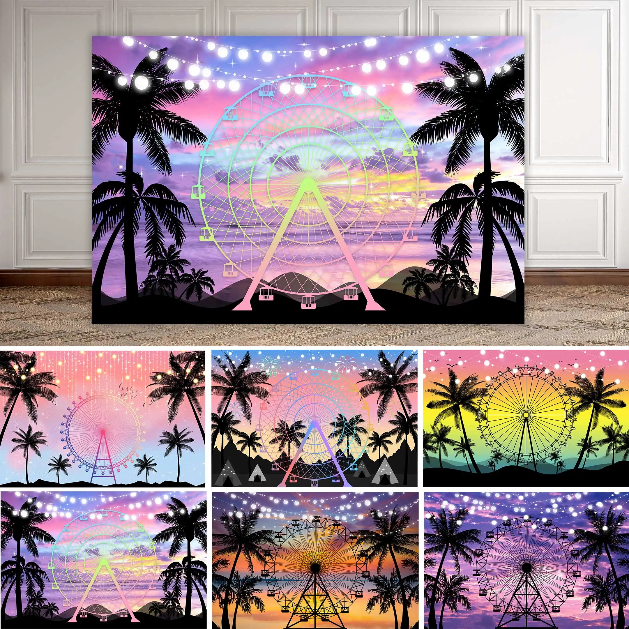 

Фотофон NeoBack с тропическим изображением летней Гавана